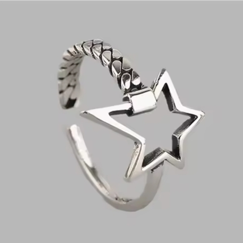 Silver Star Ring